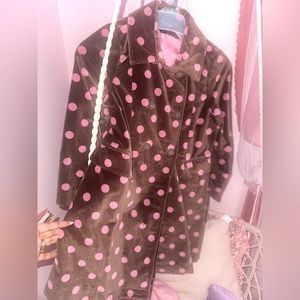 Girls polka dot pea dot